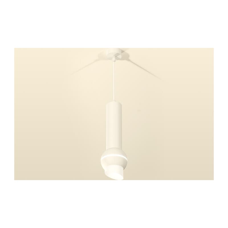 Комплект подвесного светильника с дополнительной подсветкой XP1101012 SWH/FR белый песок/белый матовый MR16 GU5.3 LED 3W 4200K (A2301,C6355,A2010,C1101,N7175) Ambrella Light 3