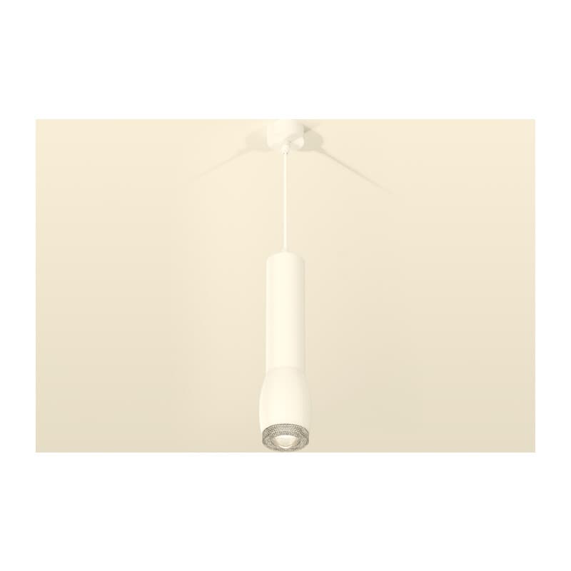 Комплект подвесного светильника с композитным хрусталем XP1122005 SWH/CL белый песок/прозрачный MR16 GU5.3 (A2301, C6355, A2010, C1122, N7191) Ambrella Light 3
