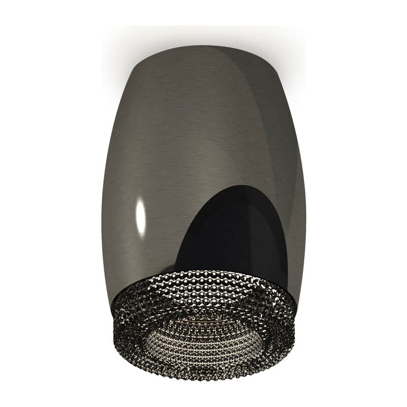 Комплект накладного светильника с композитным хрусталем XS1123011 DCH/BK черный хром/тонированный MR16 GU5.3 (C1123, N7192) Ambrella Light 2