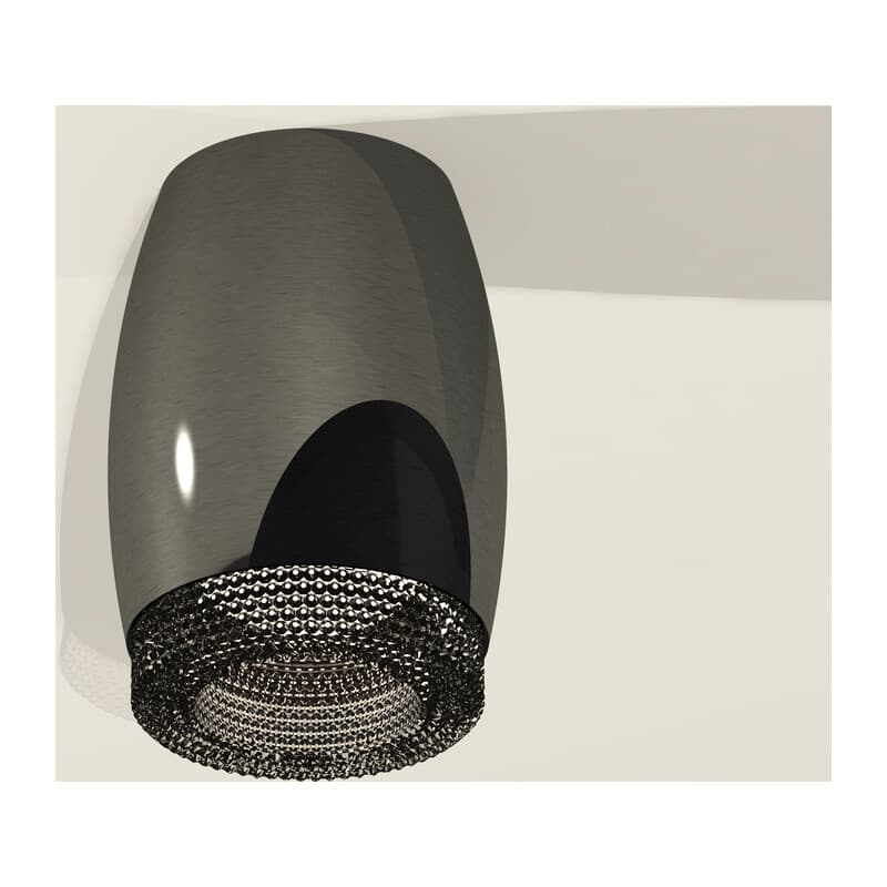 Комплект накладного светильника с композитным хрусталем XS1123011 DCH/BK черный хром/тонированный MR16 GU5.3 (C1123, N7192) Ambrella Light 3