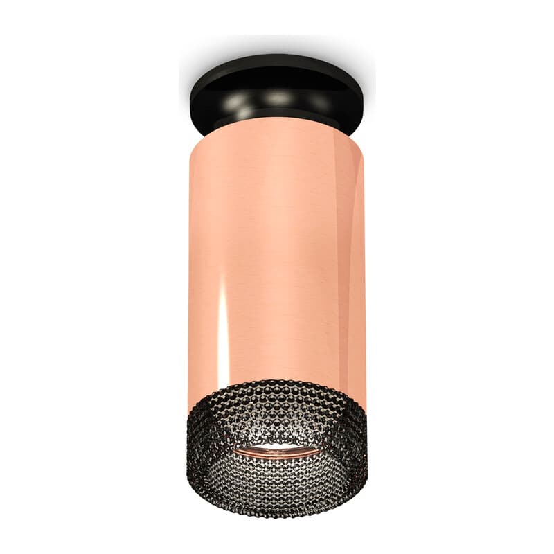Комплект накладного светильника с композитным хрусталем XS6326102 PPG/PBK/BK золото розовое полированное/черный полированный/тонированный MR16 GU5.3 Ambrella Light 2