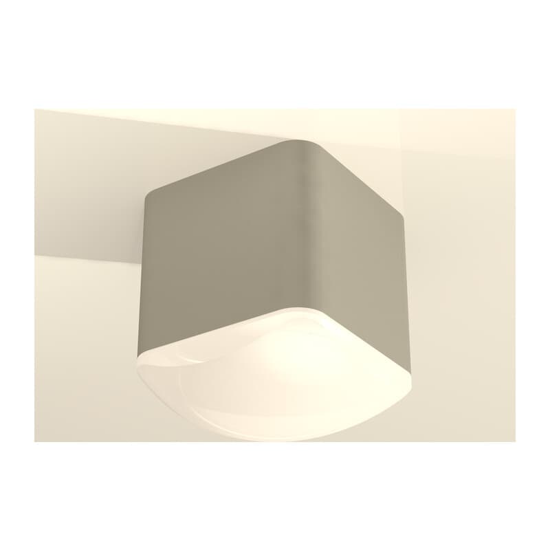 Комплект накладного светильника с акрилом XS7807011 SGR/FR серый песок/белый матовый MR16 GU5.3 (C7807, N7756) Ambrella Light 3