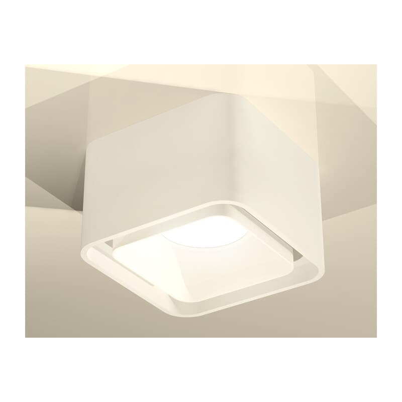 Комплект накладного светильника с акрилом XS7832021 SWH/FR белый песок/белый матовый MR16 GU5.3 (C7832, N7755) Ambrella Light 3