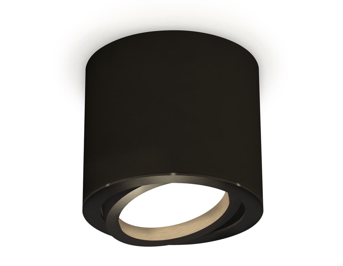 XS7402001 SBK/PBK черный песок/черный полированный MR16 GU5.3 (C7402, N7002)