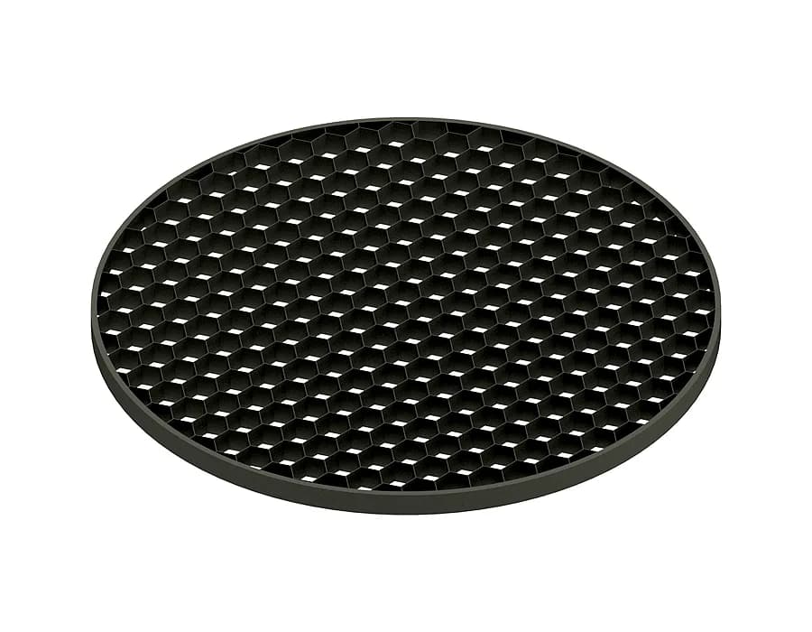 Антибликовая решётка для ламп MR16 A9102 BK черный D60*H2mm Ambrella Light
