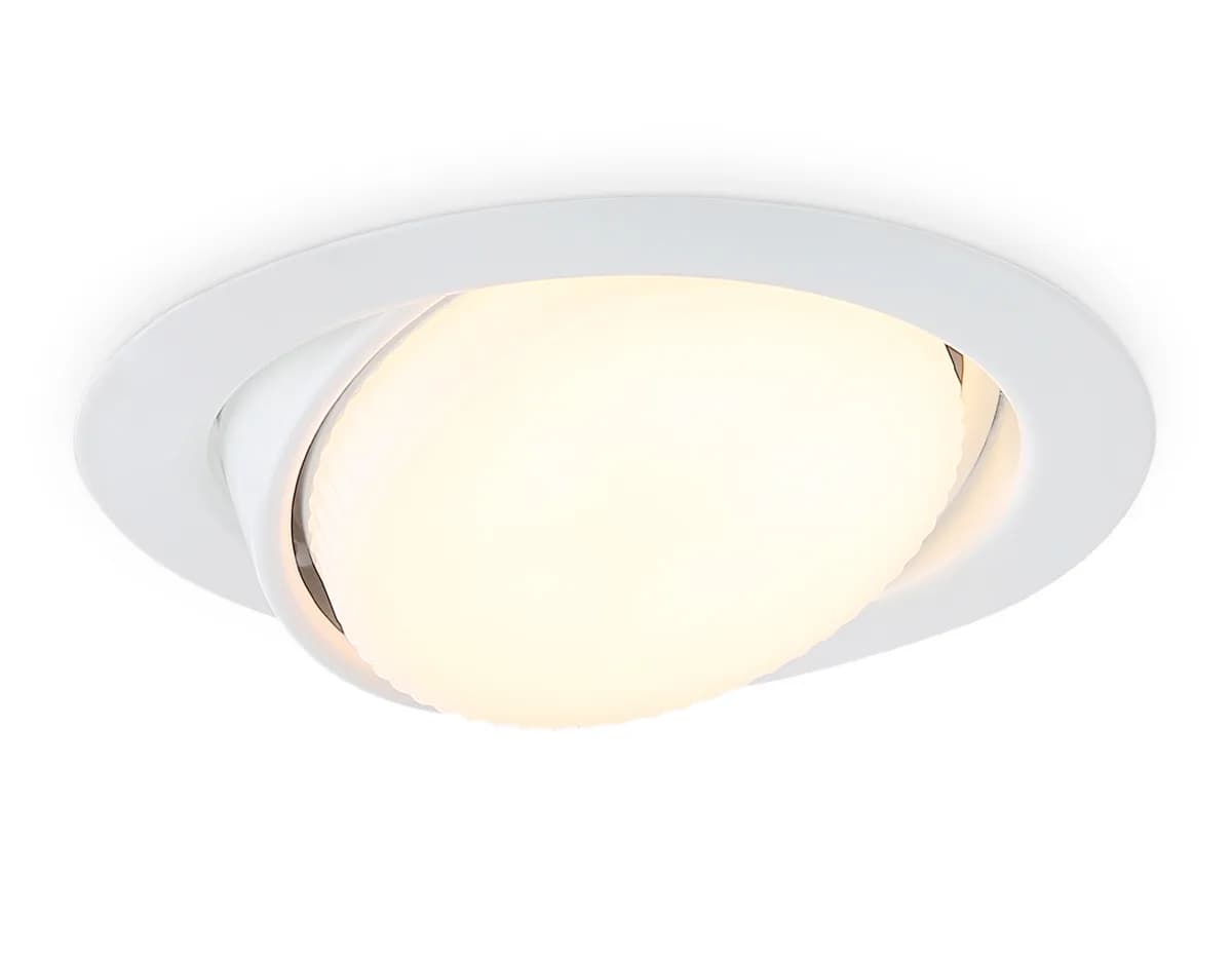 Светильник встраиваемый поворотный со сменной лампой GX53 G10122 WH белый GX53 max 12W D120*48 Ambrella Light