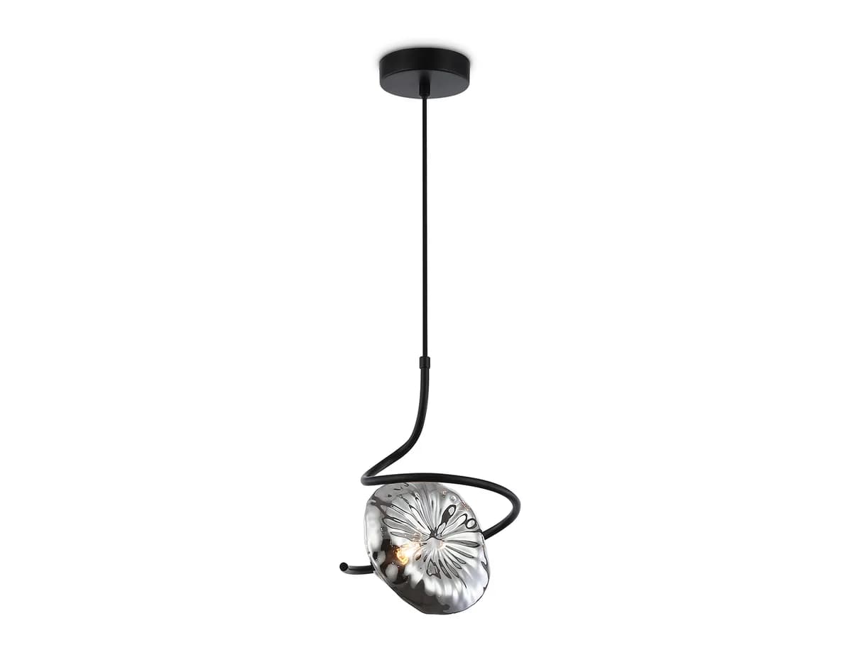 Подвесной светильник LH15001 BK/SM черный/дымчатый G9 max 40W D190*1400 Ambrella Light