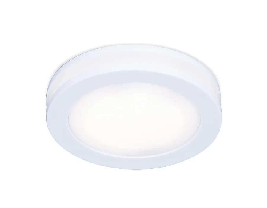 Встраиваемый светодиодный точечный светильник TN140 WH белый LED 4200K 7W D80*30 Ambrella Light