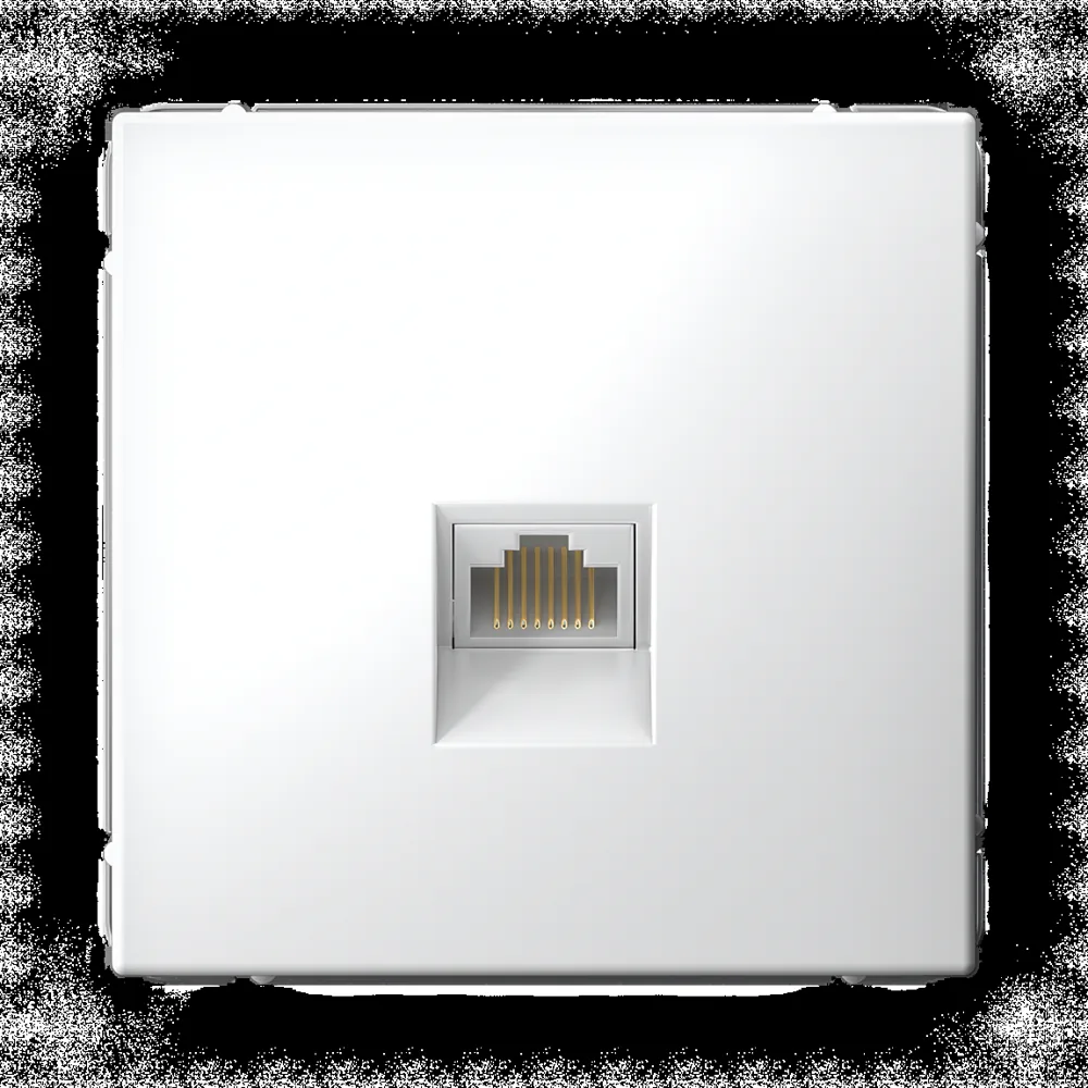 ArtGallery РОЗЕТКА компьютерная RJ45, кат. 5е, механизм, БЕЛЫЙ