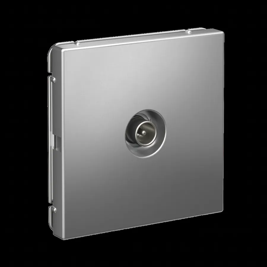 ArtGallery TV РОЗЕТКА проходная 4DB, механизм, СТАЛЬ 2