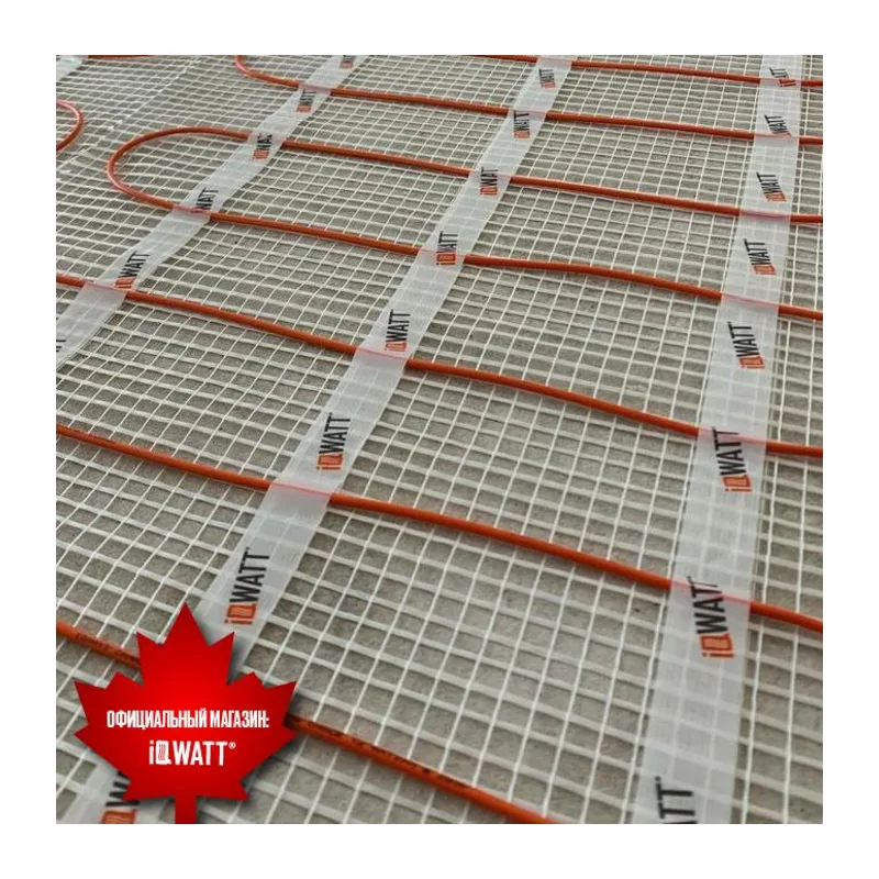 Тонкий самоклеящийся греющий мат IQ FLOOR MAT 150 Вт/м.кв - 1,5м² 4