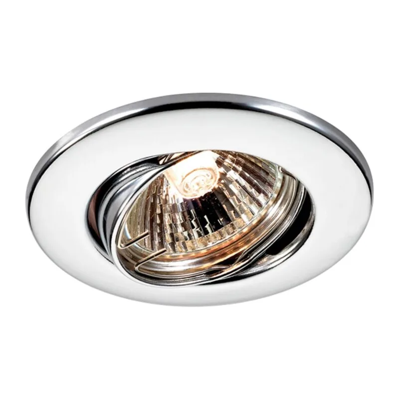 369693 SPOT NT12 346 хром Встраиваемый ПВ светильник IP20 GX5.3 50W 12V CLASSIC