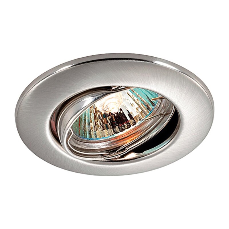 369694 SPOT NT12 346 никель Встраиваемый ПВ светильник IP20 GX5.3 50W 12V CLASSIC 2
