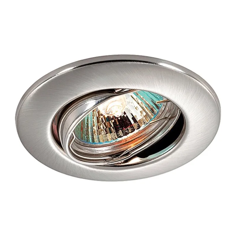 369694 SPOT NT12 346 никель Встраиваемый ПВ светильник IP20 GX5.3 50W 12V CLASSIC