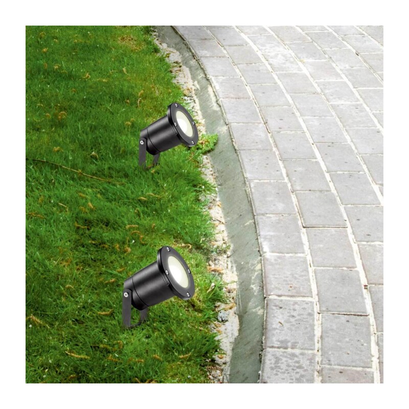369953 STREET NT14 400 черный Ландшафтный светильник IP67 GU10 9W 220V LANDSCAPE 3