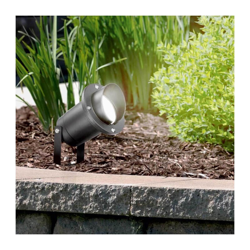369954 STREET NT14 400 черный Ландшафтный светильник IP67 GU10 9W 220V LANDSCAPE 3