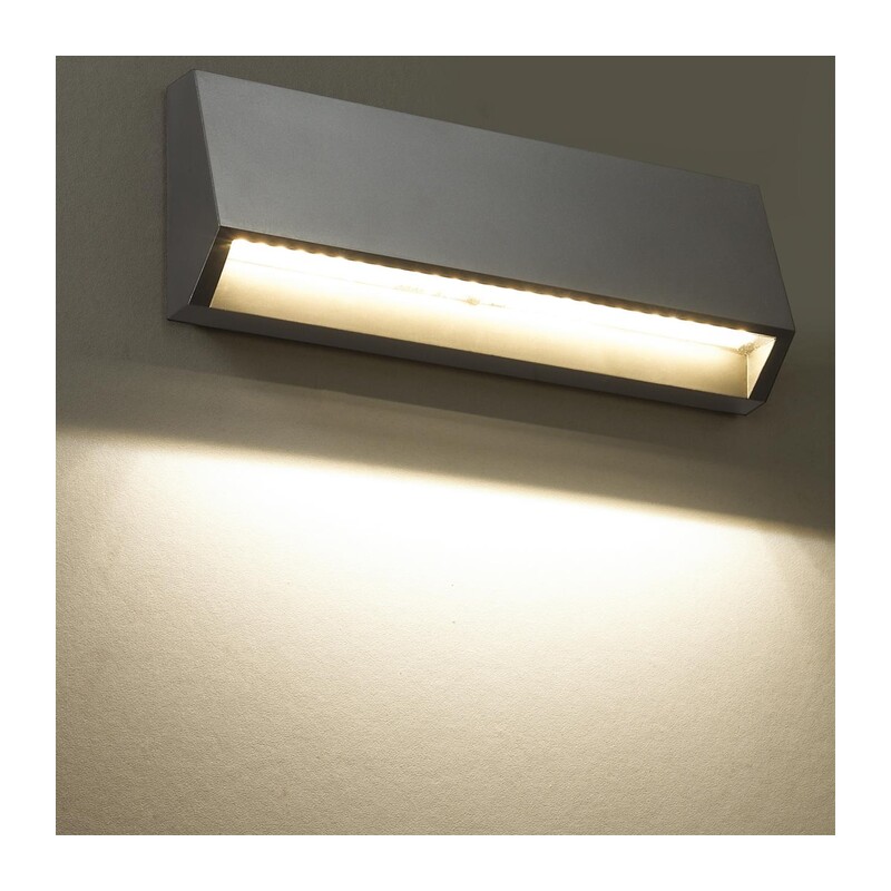 357418 STREET NT17 742 темно-серый Ландшафтный светильник IP65 LED 3000K 3.8W 220-240V KAIMAS