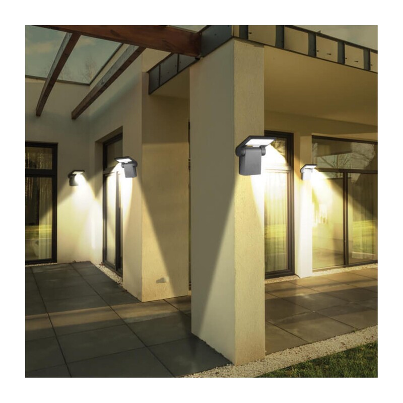 357521 STREET NT18 648 темно-серый Ландшафтный светильник IP54 LED 3000K 10W 100-240V ROCA 3
