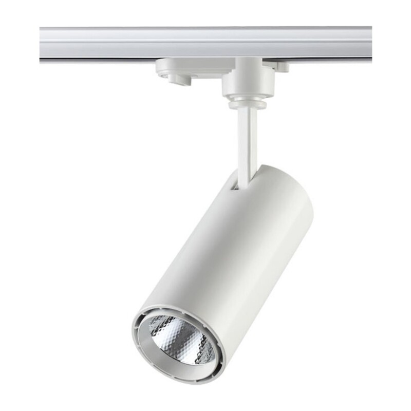 357547 PORT NT18 122 белый Светильник трековый однофазный трехжильный IP20 LED 4000K 15W 160-265V SELENE 2