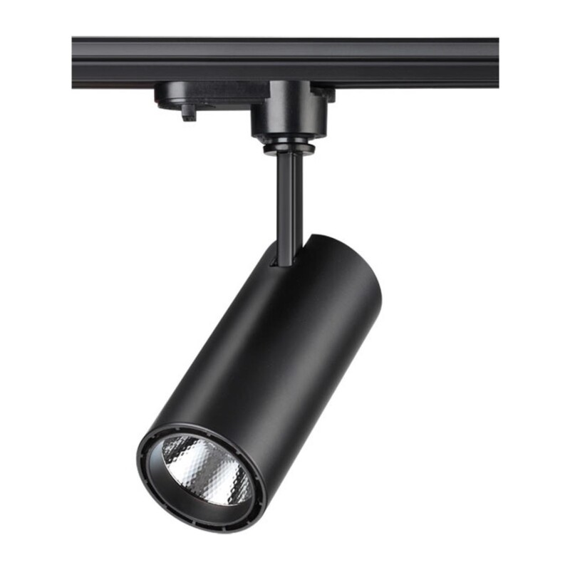 357550 PORT NT18 122 черный Светильник трековый однофазный трехжильный IP20 LED 4000K 15W 160-265V SELENE 2