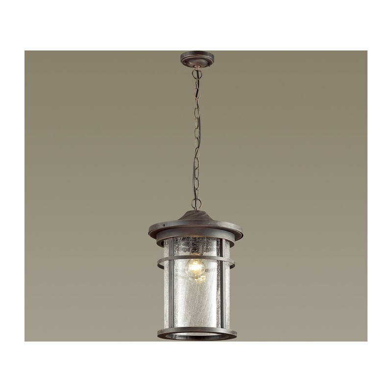 4044/1 NATURE ODL18 699 коричневый/патина Уличный светильник-подвес IP44 E27 60W 220V VIRTA 3