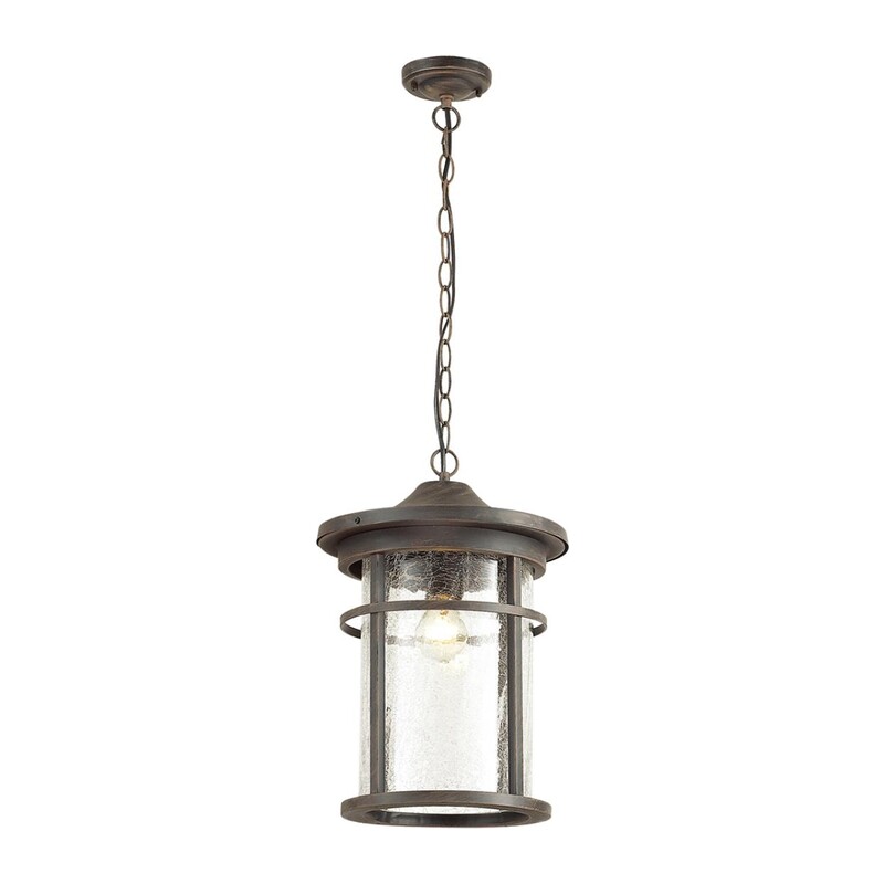 4044/1 NATURE ODL18 699 коричневый/патина Уличный светильник-подвес IP44 E27 60W 220V VIRTA