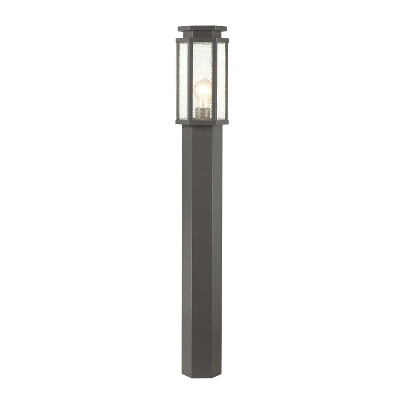 4048/1F NATURE ODL18 707 темно-серый/белый Уличный светильник, 100см IP44 E27 100W 220V GINO
