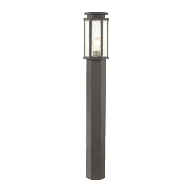 4048/1F NATURE ODL18 707 темно-серый/белый Уличный светильник, 100см IP44 E27 100W 220V GINO
