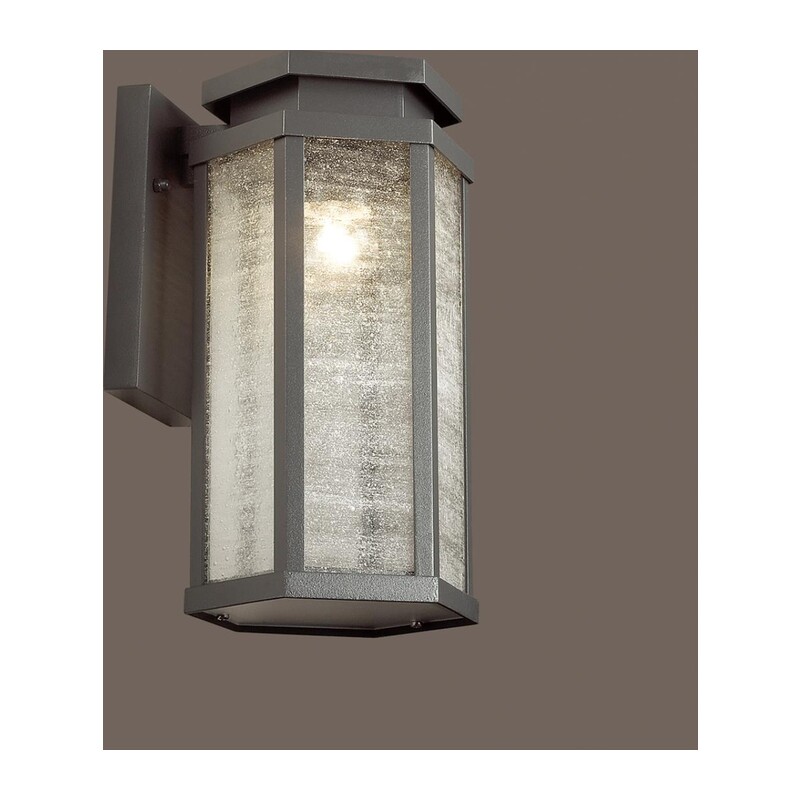 4048/1W NATURE ODL18 707 темно-серый/белый Уличный настенный светильник IP44 E27 100W 220V GINO 3