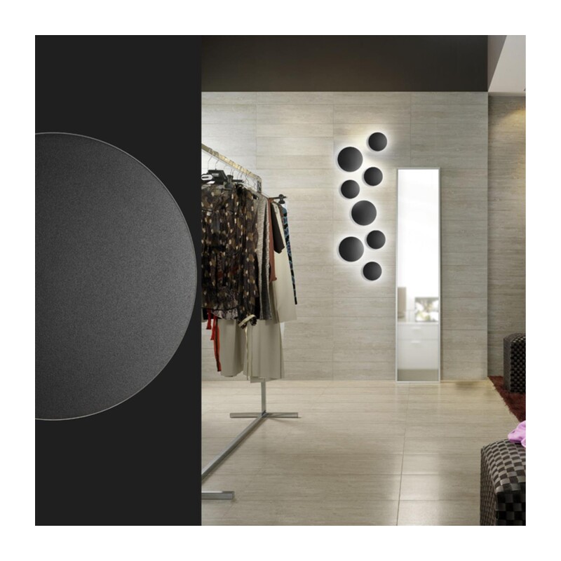 3634/6WL HIGHTECH ODL18 326 черный Бра IP54 LED 4000K 120° 6W 560Лм 220V ECLISSI 4