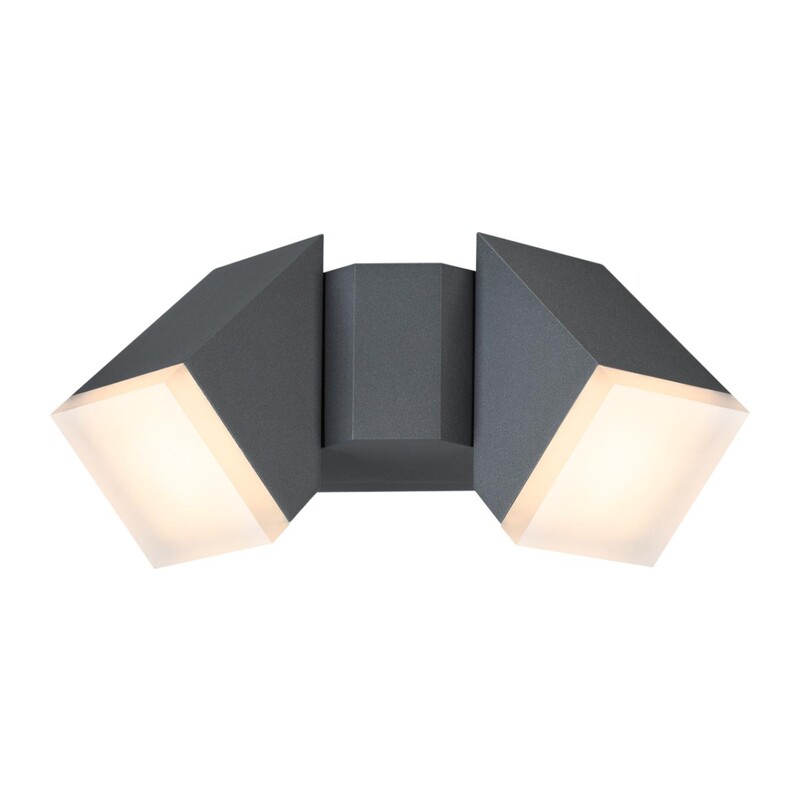357829 STREET NT18 708 темно-серый Ландшафтный настенный светильник LED 3000К 12W 220-240V KAIMAS