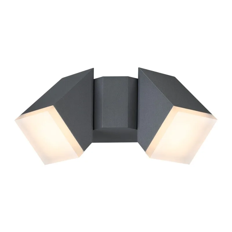 357829 STREET NT18 708 темно-серый Ландшафтный настенный светильник LED 3000К 12W 220-240V KAIMAS
