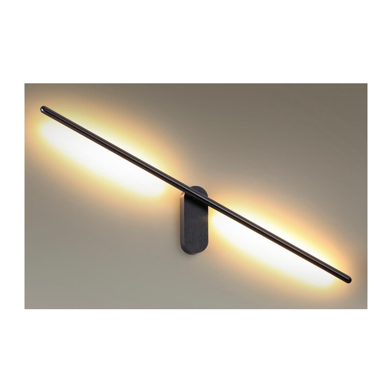 3858/12WB HIGHTECH ODL19 000 черный Настенный светильник LED 12W 710Лм 3000К 220V MILL 3