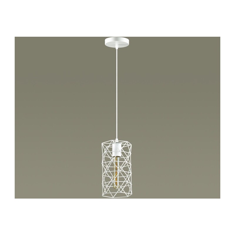 3730/1 SUSPENTIONI LN26 414 белый Подвес E27 1*60W 220V OLAF 3