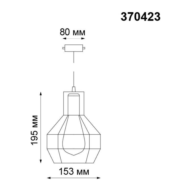 370423 PORT NT19 294 черный Светильник трековый однофазный трехжильный IP20 E27 50W 220V ZELLE