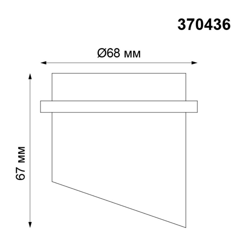 370436 SPOT NT19 515 белый Встраиваемый светильник IP20 GU10 50W 220V BUTT 3