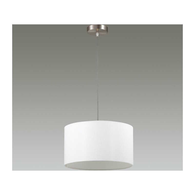 3745/2 MODERNI LN26 525 никель/белый, металл/текстиль Подвес E27 2*60W 220V NIKKI 3