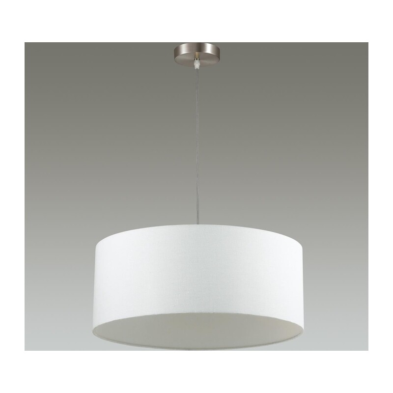 3745/3 MODERNI LN26 526 никель/белый, металл/текстиль Подвес E27 3*60W 220V NIKKI 3