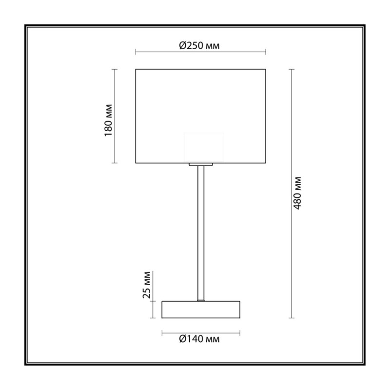 3745/1T MODERNI LN26 525 никель/белый, металл/текстиль Настольная лампа E27 60W 220V NIKKI 2