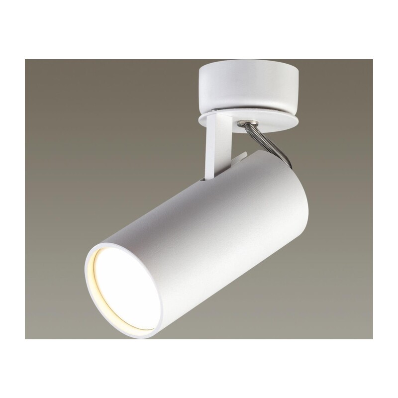 3873/1C HIGHTECH ODL19 000 белый Потолочный светильник GU10 1*50W 220V KIKO 3