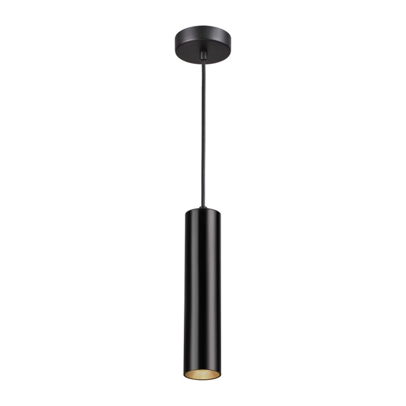 3872/1L HIGHTECH ODL19 399 черный Подвесной светильник GU10 1*50W 220V KIKO