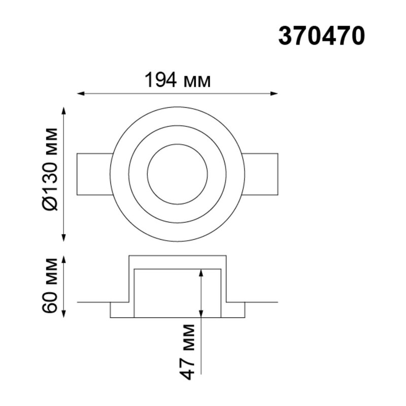 370470 SPOT NT19 632 белый гипс Встраиваемый под покраску светильник IP20 GU10 50W 220V YESO
