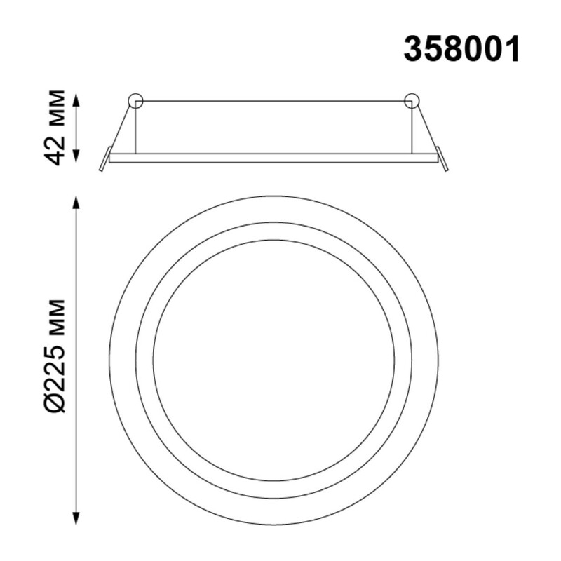 358001 SPOT NT19 554 белый Встраиваемый поворотный светильник IP20 LED 3000К 30W 85-265V STERN