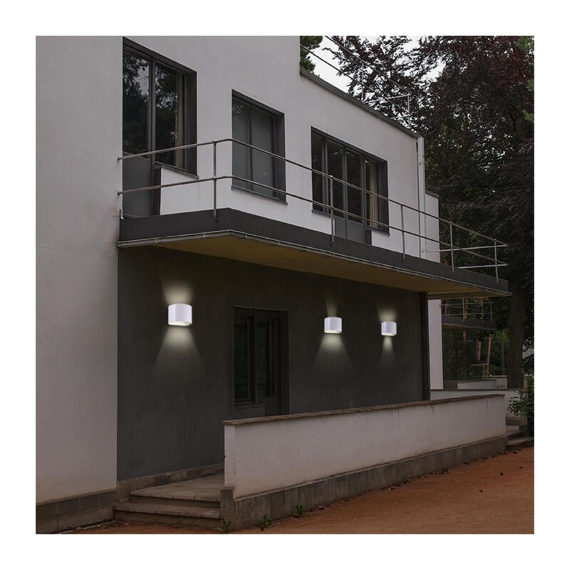 358002 STREET NT19 744 белый Ландшафтный светильник IP54 LED 3000К 2*3W 85-265V KAIMAS 4