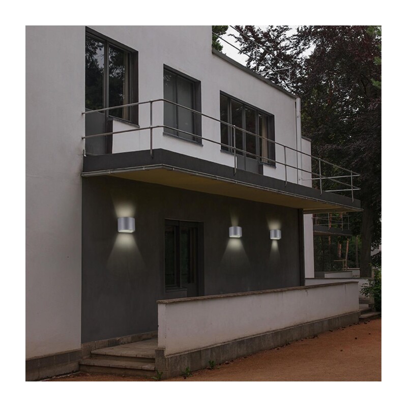 358003 STREET NT19 744 темно-серый Ландшафтный светильник IP54 LED 3000К 2*3W 85-265V KAIMAS 4