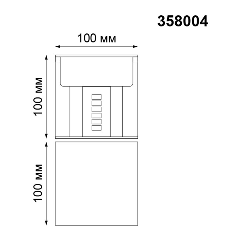 358004 STREET NT19 744 темно-серый Ландшафтный светильник IP54 LED 3000К 2*3W 85-265V KAIMAS 2