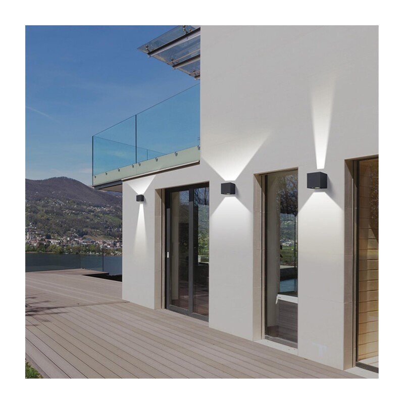 358004 STREET NT19 744 темно-серый Ландшафтный светильник IP54 LED 3000К 2*3W 85-265V KAIMAS 4