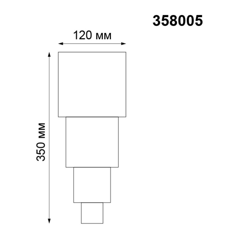 358005 STREET NT19 389 белый Ландшафтный светильник IP54 LED 3000К 2*5W 85-265V KAIMAS 3