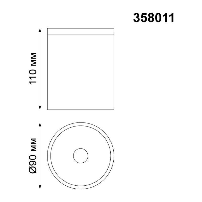 358011 STREET NT19 700 темно-серый Ландшафтный светильник IP65 LED 3000К 6W 220V TUMBLER 2
