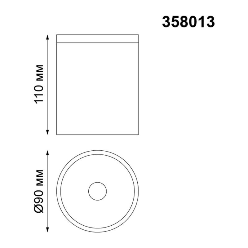 358013 STREET NT19 700 коричневый Ландшафтный светильник IP65 LED 3000К 6W 220V TUMBLER 2